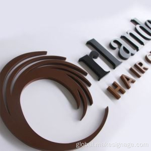 Stainless Steel Address Numbers Painting Laser Cutting Metal Letter Manufactory